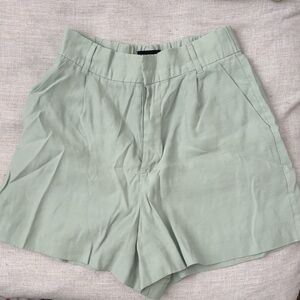 Green shorts